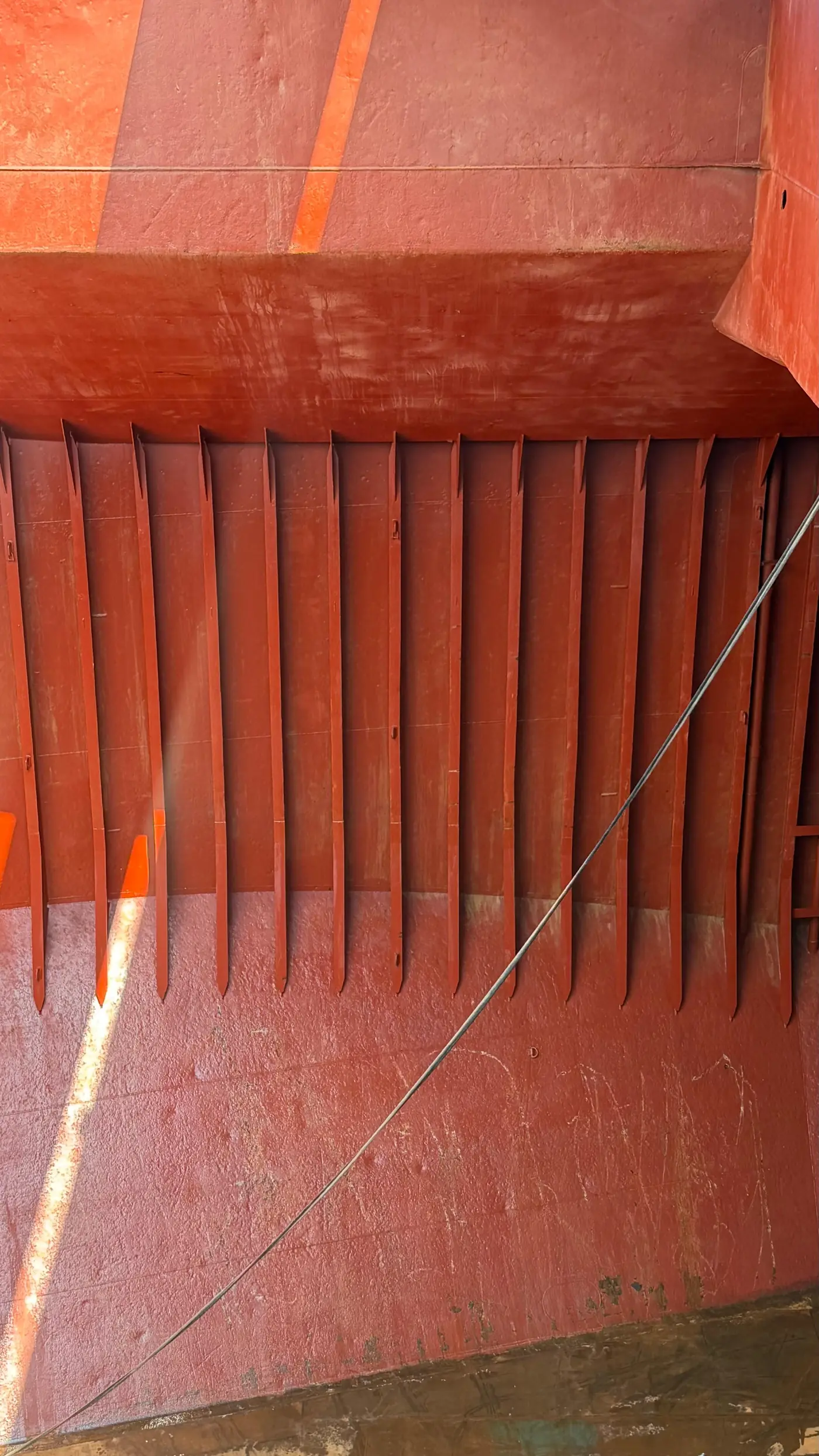 Hold 1 side plates during chemical cleaning